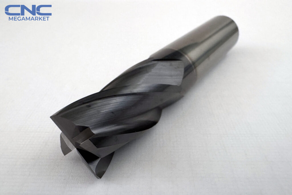 Frez trzpieniowy VHM 16 mm 4 ostrza TiAlN stal do 48 HRC ISO P/M/K CNC